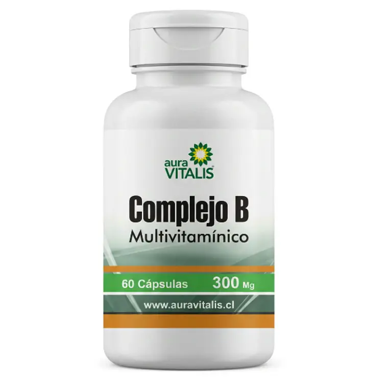 Complejo B Multivitamínico 60 Cápsulas. Aura Vitalis 1
