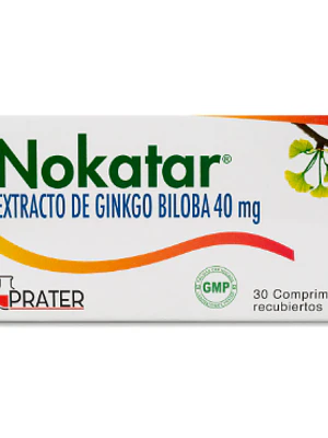 Nokatar comprimidos 40 mg por 30