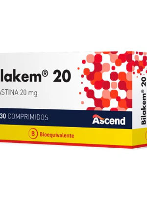 Bilakem (B) Bilastina 20 mg 30 Comprimidos.