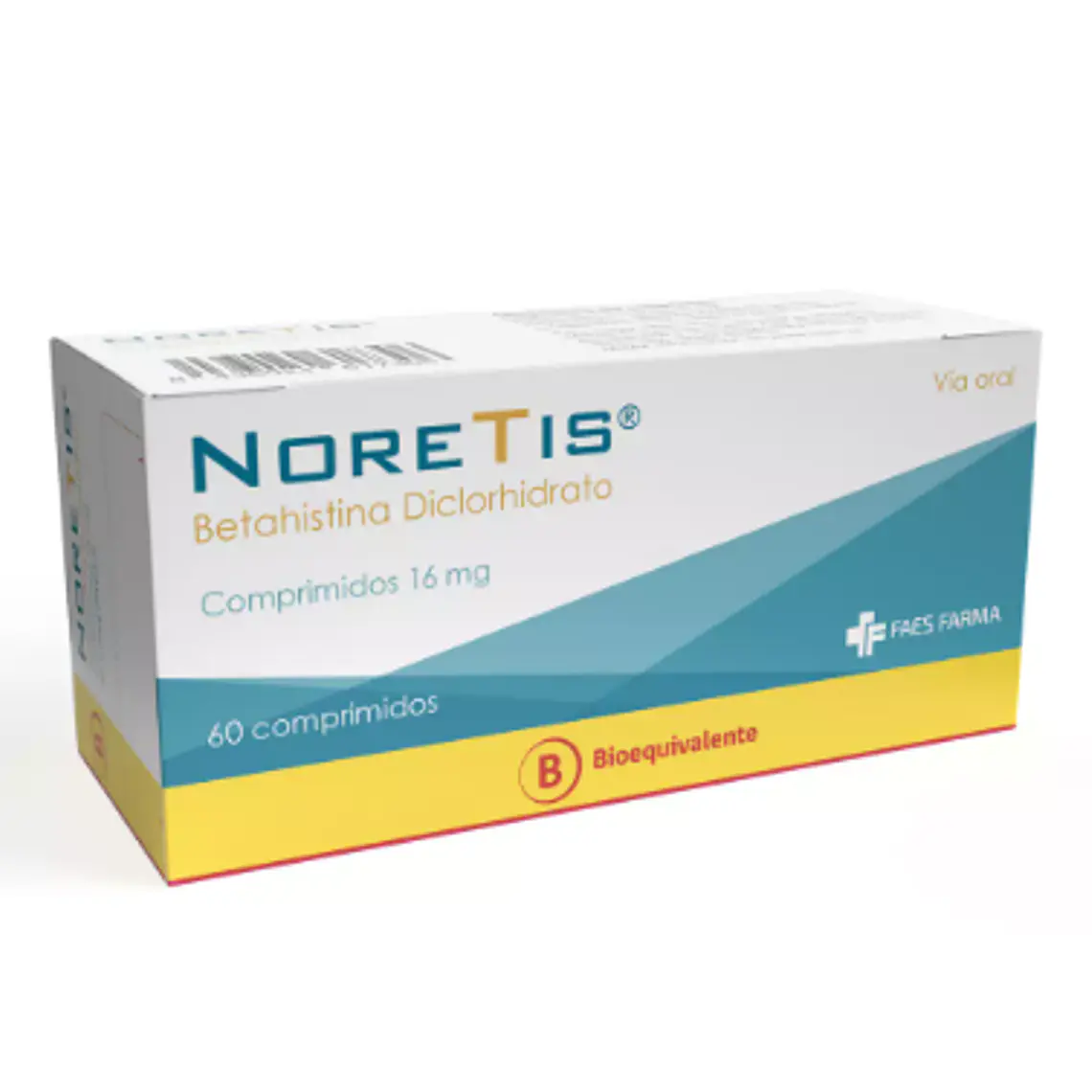 Noretis comprimidos 16 mg por 60 1