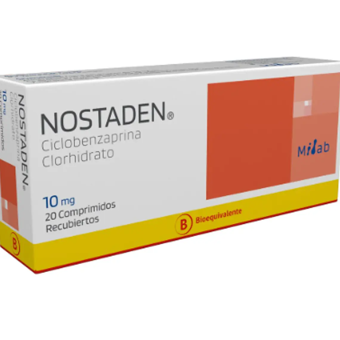 Nostaden comprimidos 10 mg por 20 1