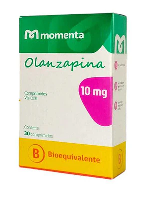 Olanzapina (B) 10 mg 30 Comprimidos. Eurofarma