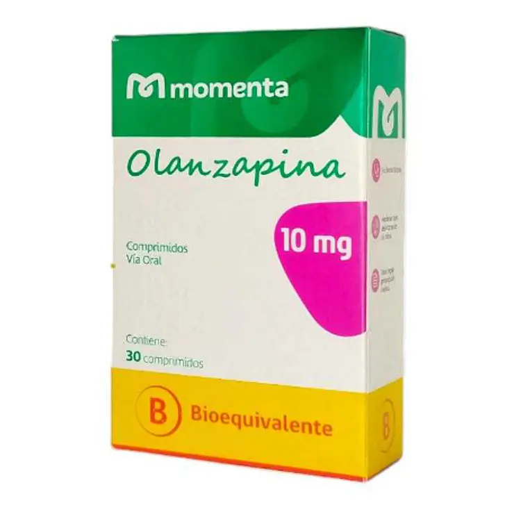 Olanzapina (B) 10 mg 30 Comprimidos. Eurofarma 1