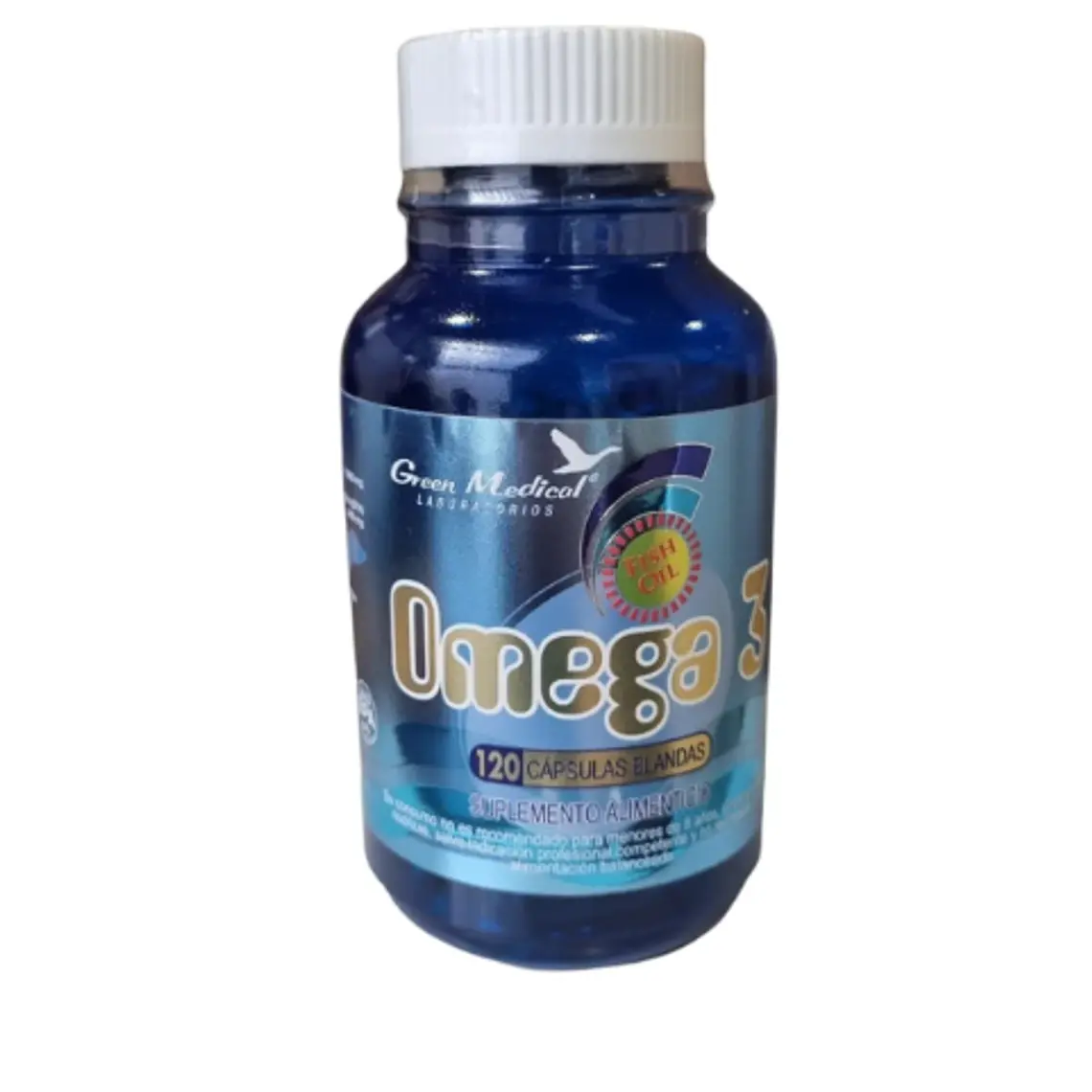 Omega 3 120 Cápsulas. Green Medical 1