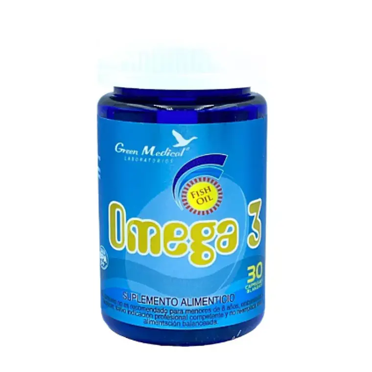 Omega 3  30 Cápsulas blandas. Green Medical 1