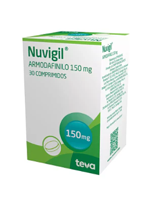 Nuvigil Armodafinilo 150 mg 30 Comprimidos.