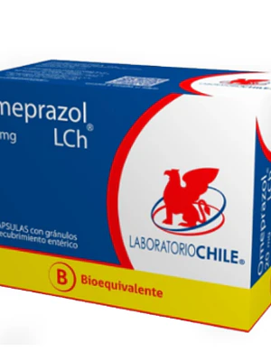 Omeprazol (B) 20 mg 60  Cápsulas. Chile 