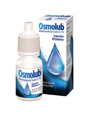 Osmolub Sol Oft 1% por 10  ml (Dm)
