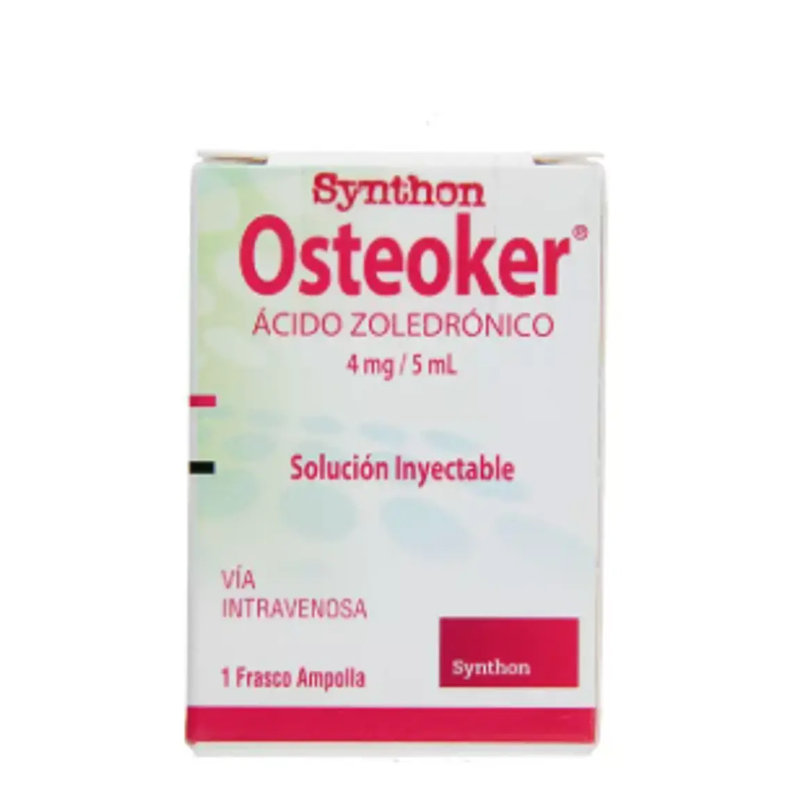 Osteoker Ácido Zoledrónico 4 mg Solución inyectable 5 ml 1 Vial. 1