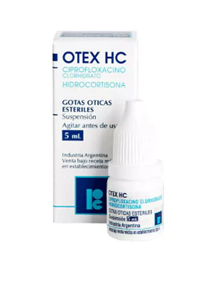 Otex Hc Sol Oto por 5  ml
