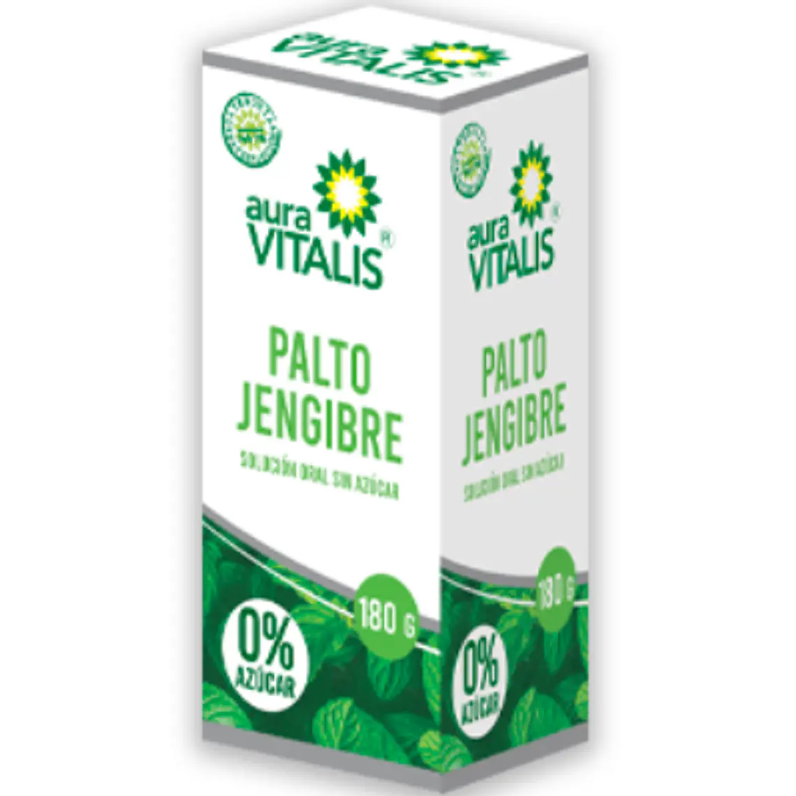 Palto Jengibre Solución oral sin azúcar 180 g. Aura Vitalis 1