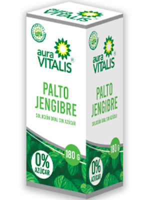Palto Jengibre Solución oral sin azúcar 180 g. Aura Vitalis