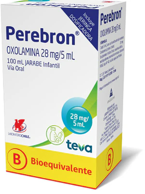 Perebron Oxolamina 28 mg / 5 ml Jarabe infantil  100 ml.