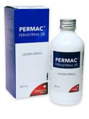 Permac 5 % Permetrina Loción tópica corporal 200 ml.
