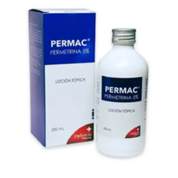 Permac 5 % Permetrina Loción tópica corporal 200 ml. 1