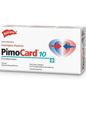 PimoCard 10 Pimobendan 20 Comprimidos. Uso veterinario