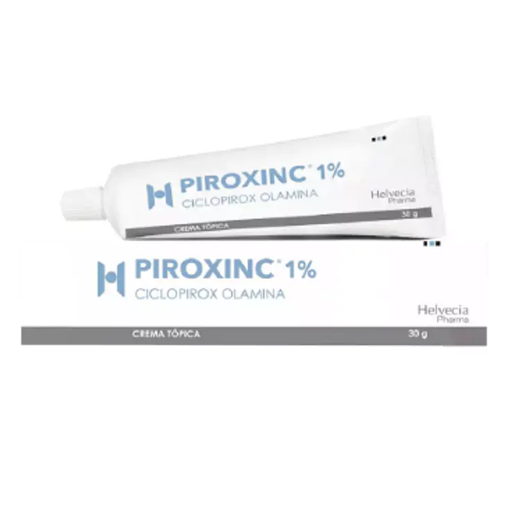 Piroxinc Ciclopirox 1 % Crema tópica 30 g. 1