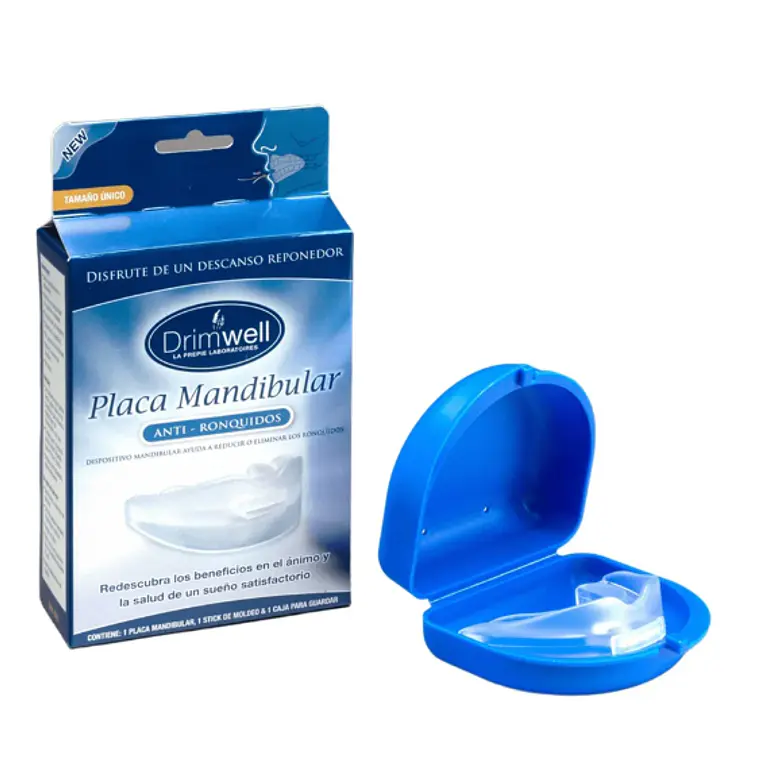 Anti-Ronquidos Placa mandibular. Drimwell 1