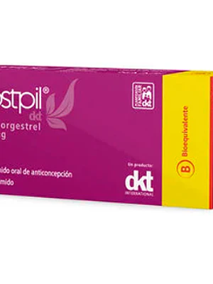 Postpil (B) Levonorgestrel 1,5 mg 1 Comprimido.