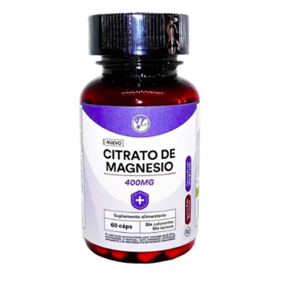 Citrato de magnesio 400 mg 60 Cápsulas. Natural Farm 1