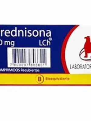 Prednisona(B) 20 mg 20 Comprimidos recubiertos. Chile 