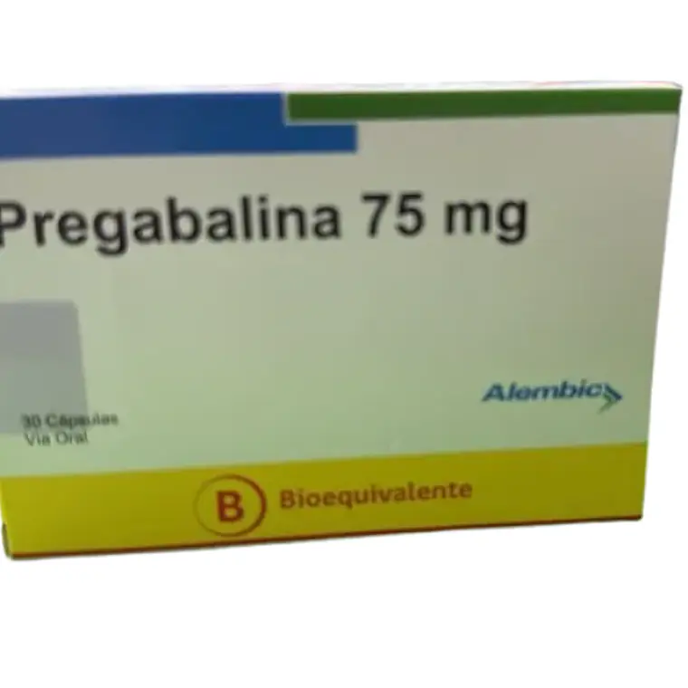 Pregabalina (B) 75 mg 30 Cápsulas. Alembic  1