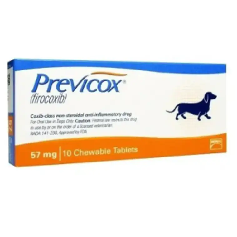 Previcox Firocoxib 57 mg 10 Tabletas. Uso veterinario 1