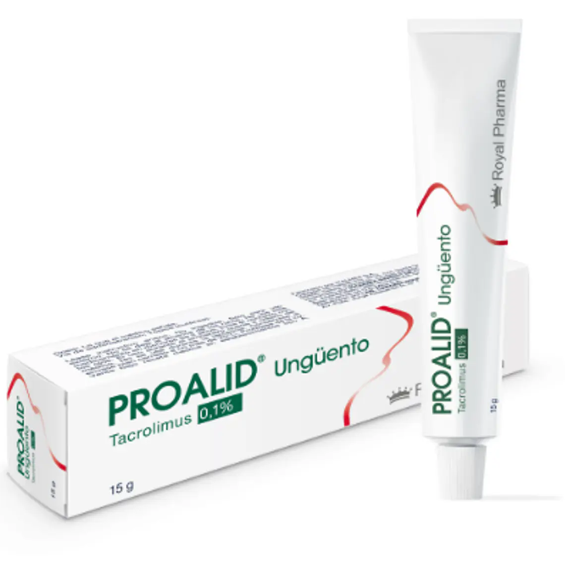 Proalid Tacrolimus 0,1 % Ungüento 15 g. 1
