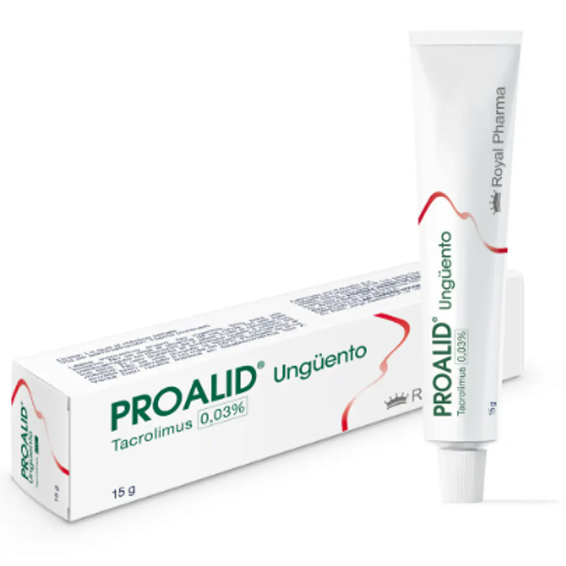 Proalid Tacrolimus 0,03 % Ungüento 15 g. 1