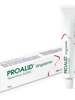 Proalid Tacrolimus 0,03 % Ungüento 15 g.