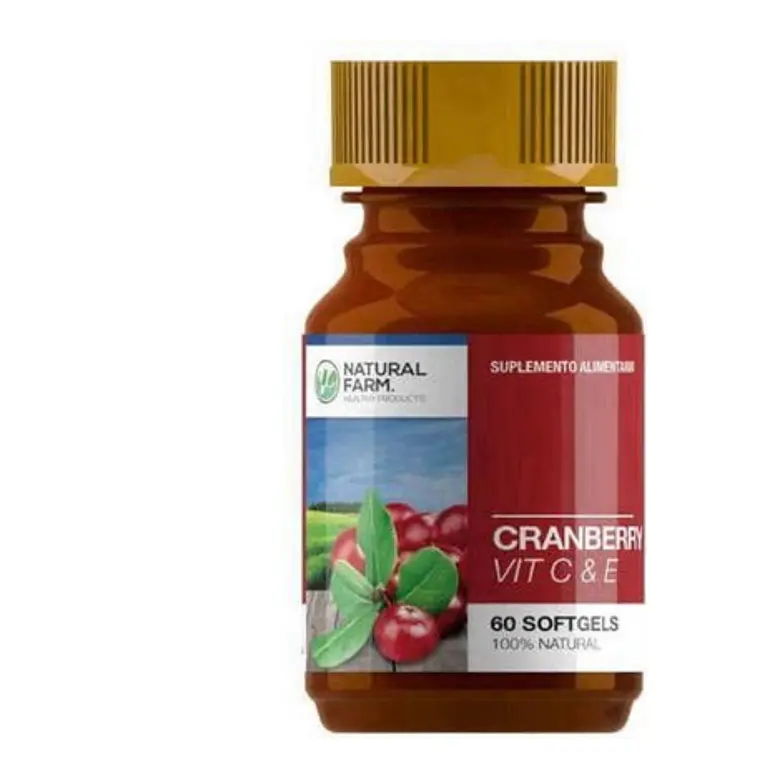 Cranberry Vit C & E 60 Cápsulas. Natural Farm 1