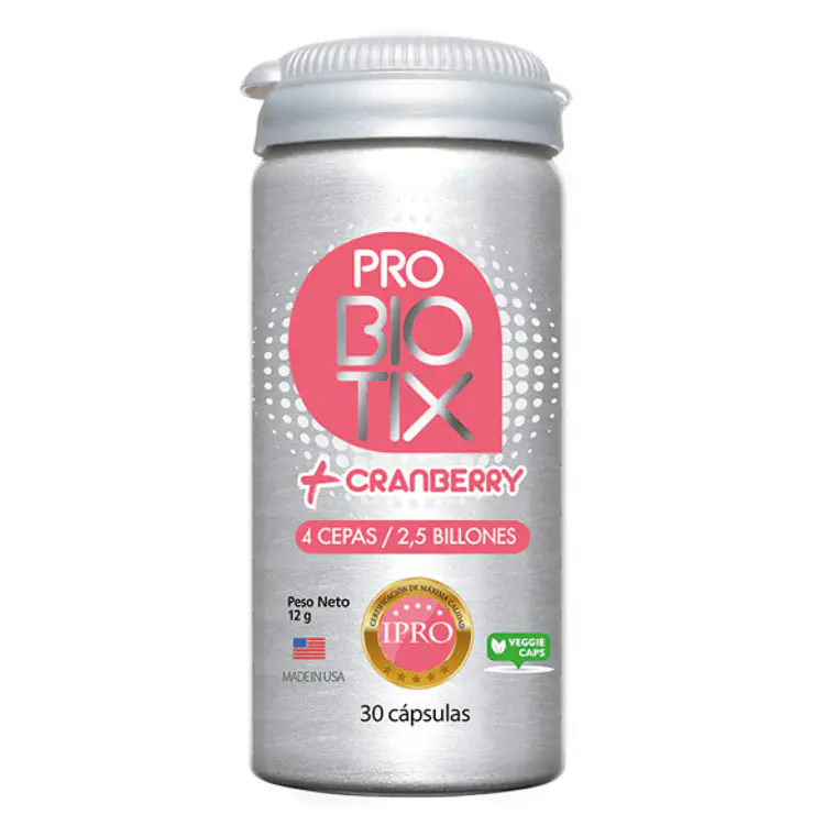 Probiotix + Cranberry 30 Cápsulas. New Science 1