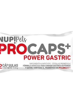 Procaps Power gastric 2 Cápsulas. Uso veterinario