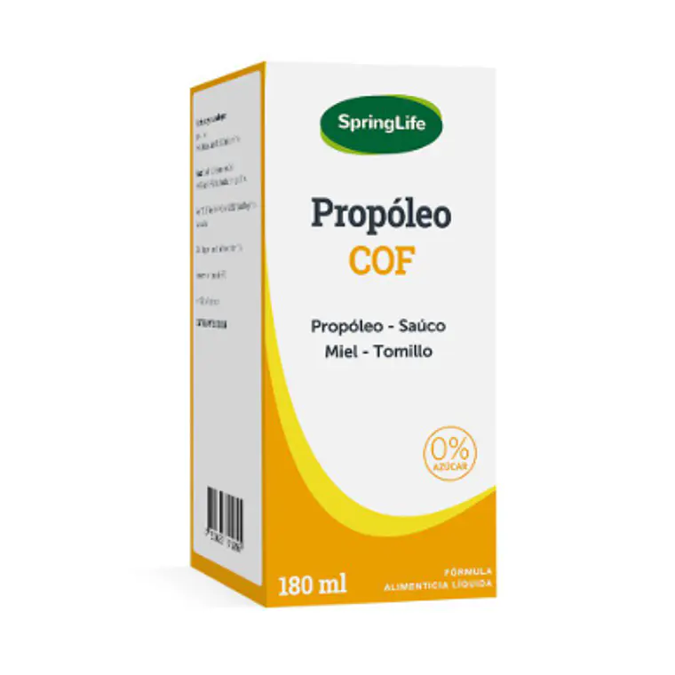 Propóleo COF Suplemento líquido 180 ml. SpringLife 1