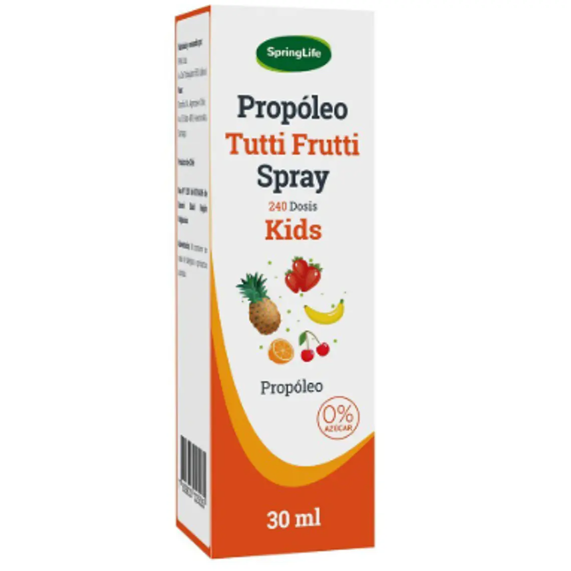 Propóleo Kids Sabor Tutti Frutti Spray 30 ml. SpringLife 1