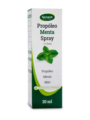Propóleo Menta Spray 30 ml. SpringLife