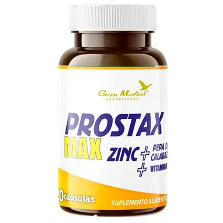 Prostax Max Zinc 120 Cápsulas. Green Medical 1
