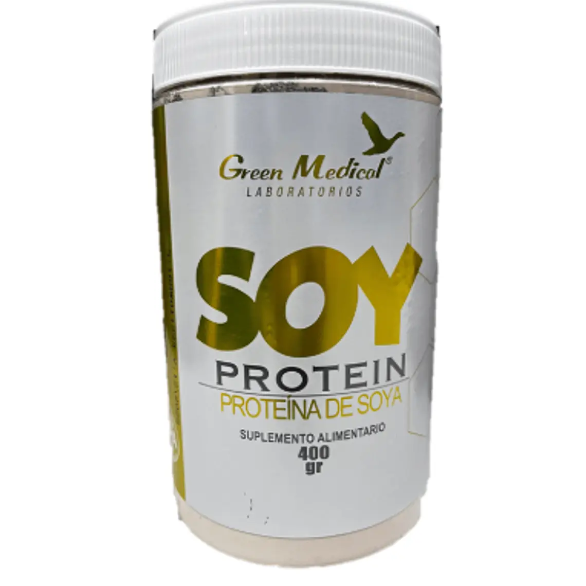 Soy protein Proteína de Soya 400 g.  Green Medical 1