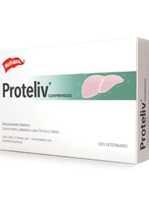 Proteliv 21 Comprimidos. Uso veterinario