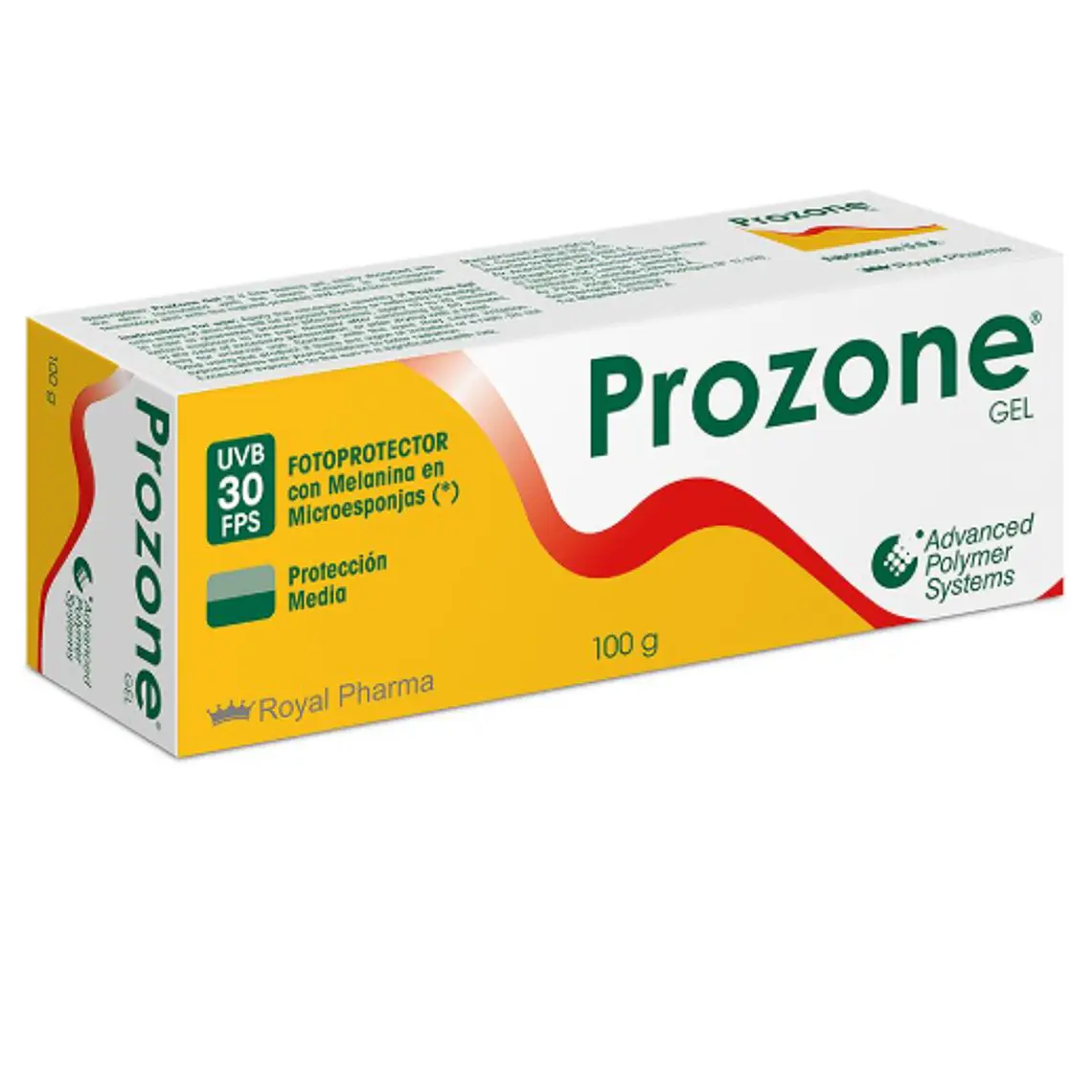 Prozone Gel fotoprotector FPS30+ 100 g. 1