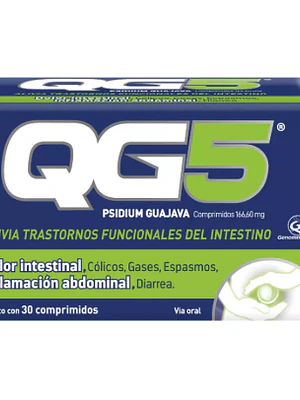 Qg5 Psidium Guajava 30 Comprimidos.