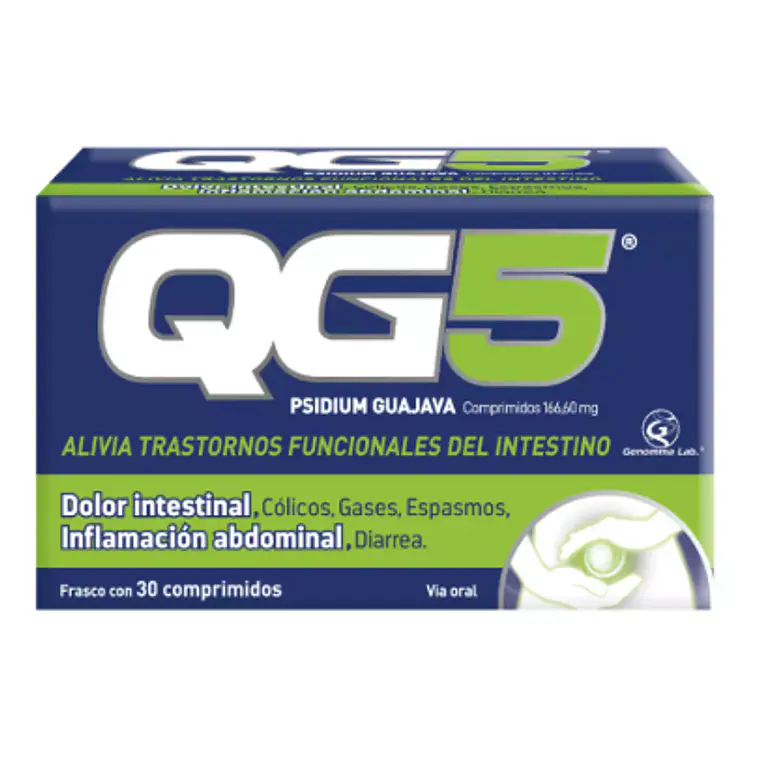 Qg5 Psidium Guajava 30 Comprimidos 4 Unidades. 1