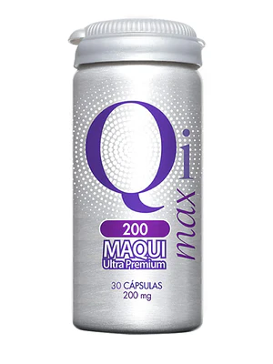 Qi max Maqui Ultra Premiun 200 mg 30 Cápsulas. New Science