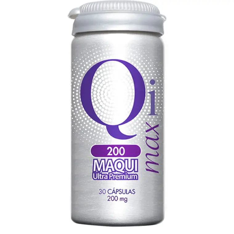 Qi max Maqui Ultra Premiun 200 mg 30 Cápsulas. New Science 1