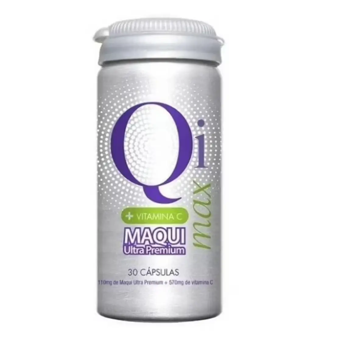 Qi max Maqui Ultra Premiun + Vitamina C 30 Cápsulas. New Science 1