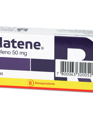 Relatene (B) Ketoprofeno 50 mg 10 Cápsulas.