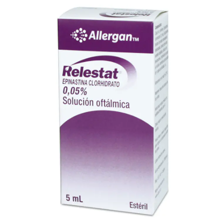 Relestat Epinastina 0,05 % Solución oftálmica 5 ml. 1