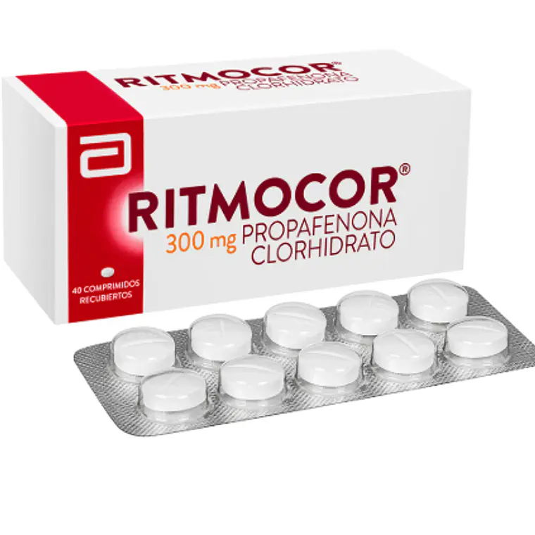 Ritmocor Profenona 300 mg 40 Comprimidos recubiertos. 1