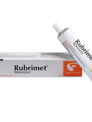 Rubrimet Metronidazol 1 % Crema tópica 30 g.