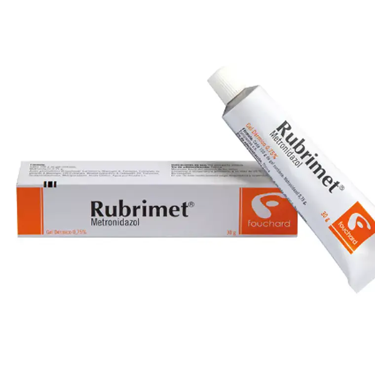 Rubrimet Metronidazol 1 % Crema tópica 30 g. 1